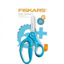 Fiskars tompa hegyű gyermekolló, 13 cm - türkiz