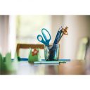 Fiskars tompa hegyű gyermekolló, 13 cm - türkiz