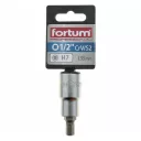 Fortum 4700607 dugókulcs imbusz bit CrV/S2 acél 1/2" - HEX 7 mm (L=55mm)