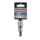 Fortum 4700608 dugókulcs imbusz bit CrV/S2 acél 1/2" - HEX 8 mm (L=55mm)
