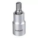Fortum 4700608 dugókulcs imbusz bit CrV/S2 acél 1/2" - HEX 8 mm (L=55mm)