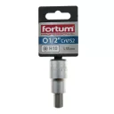 Fortum 4700610 dugókulcs imbusz bit CrV/S2 acél 1/2" - HEX 10 mm (L=55mm)