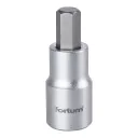 Fortum 4700610 dugókulcs imbusz bit CrV/S2 acél 1/2" - HEX 10 mm (L=55mm)