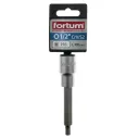 Fortum 4700626 dugókulcs imbusz bit CrV/S2 acél 1/2" - HEX 6 mm (L=100mm)