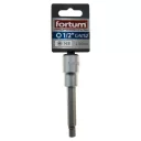 Fortum 4700628 dugókulcs imbusz bit CrV/S2 acél 1/2" - HEX 8 mm (L=100mm)
