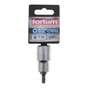 Fortum 4700723 dugókulcs Torx bit CrV/S2 acél 1/2" - T30 (L=55mm)