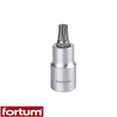   Fortum 4700726 dugókulcs Torx bit CrV/S2 acél 1/2" - T50 (L=55mm)