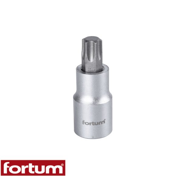 Fortum 4700727 dugókulcs Torx bit CrV/S2 acél 1/2" - T55 (L=55mm)