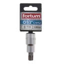 Fortum 4700727 dugókulcs Torx bit CrV/S2 acél 1/2" - T55 (L=55mm)