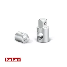  Fortum 4700908 csúszka dugókulcs toldószárakhoz (CrV), 3/8"x1/2"