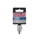 Fortum 4700909 csúszka dugókulcs toldószárakhoz (CrV), 1/4"x3/8"