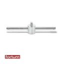 Fortum 4701900 csúszkás T-hajtószár (CrV), 1/4"x116 mm