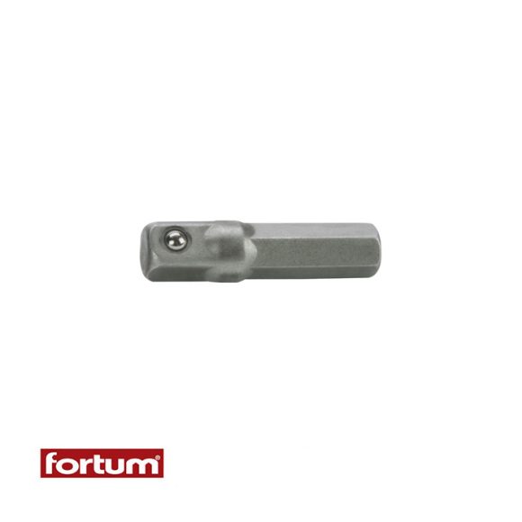 Fortum 4701914 dugókulcs adapter bit befogással, 1/4" (CrV)