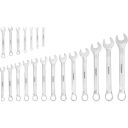 Fortum 4730200 csillag-villás kulcs készlet (CrV), 21 db-os