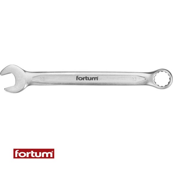 Fortum 4730213 csillag-villás kulcs (CrV), 13 mm