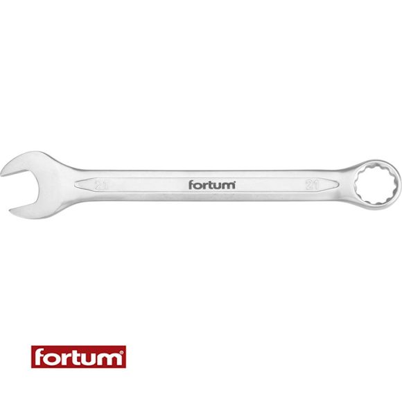 Fortum 4730221 csillag-villás kulcs (CrV), 21 mm