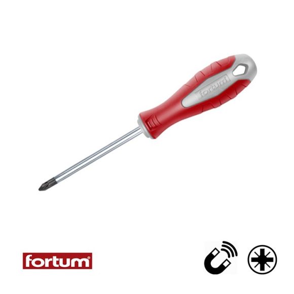 Fortum 4740301 PZ0x75 mm csavarhúzó (mágneses)