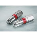 Fortum 4741203  behajtóhegy szett, 3 darab, S2 acél (1/4") - PH3x25 mm