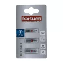 Fortum 4741203  behajtóhegy szett, 3 darab, S2 acél (1/4") - PH3x25 mm