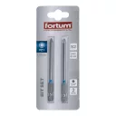 Fortum 4741321 behajtóhegy, S2 acél (1/4"), 2 db -  PZ1 x 90 mm