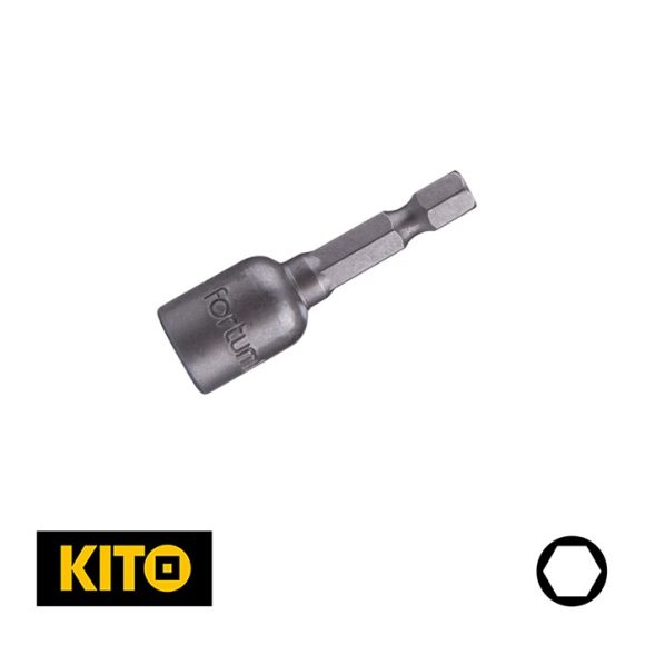 Fortum Kito 4741608 behajtó bit hatlapfejű csavarhoz - 8mm (1/4", mágneses)