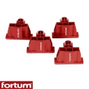 Fortum 4759993 ütköző szett munkaasztalhoz - 4 darab