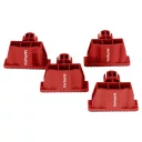 Fortum 4759993 ütköző szett munkaasztalhoz - 4 darab