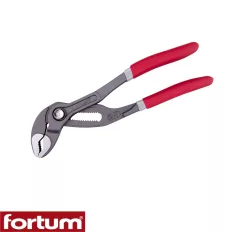   Fortum 4770205 HUNTER vízpumpa fogó, gyorsállítású, CrV (max 42 mm) - 175 mm