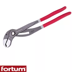   Fortum 4770208 HUNTER vízpumpa fogó, gyorsállítású, CrV (max 100 mm) - 400 mm