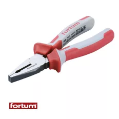   Fortum 4770301 kombinált fogó, 160 mm (CrV.) (TPR markolat)