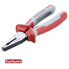   Fortum 4770302 kombinált fogó, 180 mm (CrV.) (TPR markolat)
