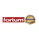Fortum 4770313 félkerek csőrű fogó (rádiófogó), 200 mm (CrV.) (2K TPR markolat)