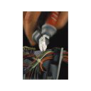 Fortum 4770402 műszerész oldalcsípő fogó, 125 mm (CrV.) (TPR markolat)