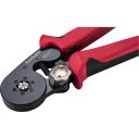 Fortum 4770495 önbeálló krimpelő fogó szigetelt és szigeteletlen érvéghüvelyhez (0,08-10 mm2), 175 mm