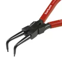 Fortum 4770502 Seeger-gyűrű fogó, belső, 90 fokos, 140 mm (CrV.) (10-25 mm)