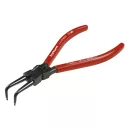 Fortum 4770502 Seeger-gyűrű fogó, belső, 90 fokos, 140 mm (CrV.) (10-25 mm)