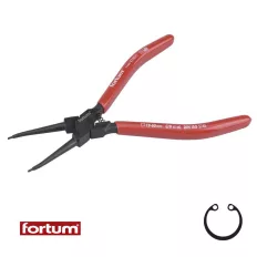   Fortum 4770511 Seeger-gyűrű fogó, belső, egyenes, 180 mm (CrV.) (19-60 mm)