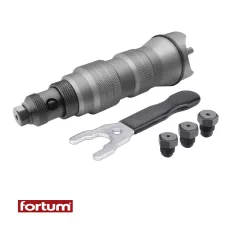   Fortum 4770651 mechanikus popszegecshúzó fúrógéphez, 2.4-4.8 mm