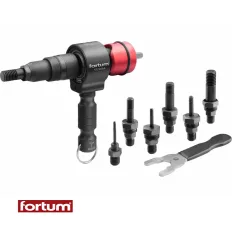   Fortum 4770664 mechanikus szegecsanyahúzó fúrógéphez, M3-M12