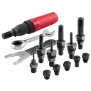 Fortum 4770667 mechanikus popszegecs- és szegecsanyahúzó fúrógéphez, 2.4-6.4 mm, M3-M12