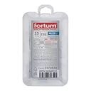 Fortum 4770676 szegecscsavar készlet, acél, M6x12 - 25 db (0,5-5,0 mm vtg, horganyzott)