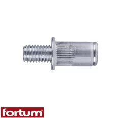   Fortum 4770677 szegecscsavar készlet, acél, M8x12 - 15 db (0,5-5,0 mm vtg, horganyzott)