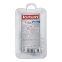Fortum 4770677 szegecscsavar készlet, acél, M8x12 - 15 db (0,5-5,0 mm vtg, horganyzott)
