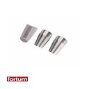 Fortum 4770690 húzópofák popszegecshúzó fogókhoz, 3 db-os