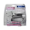 Fortum 4770704 fémházas tűzőgép 6in1 (alumínium), 6-15 mm (állítható)