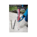 Fortum 4770822 profi kinyomópisztoly, állítható lökethossz, túlfolyásgátló - 225mm/310ml