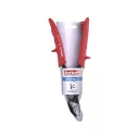 Fortum 4770901 lemezvágó olló, egyenes és jobbos vágásokhoz, áttételes, 255 mm