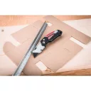 Fortum 4780031 összecsukható vágókés alumínium házas, 19 mm (trapézpengés)