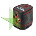 FORTUM 4780208 zöld keresztlézer, Li-Ion akkus - 30 m (önszintező)