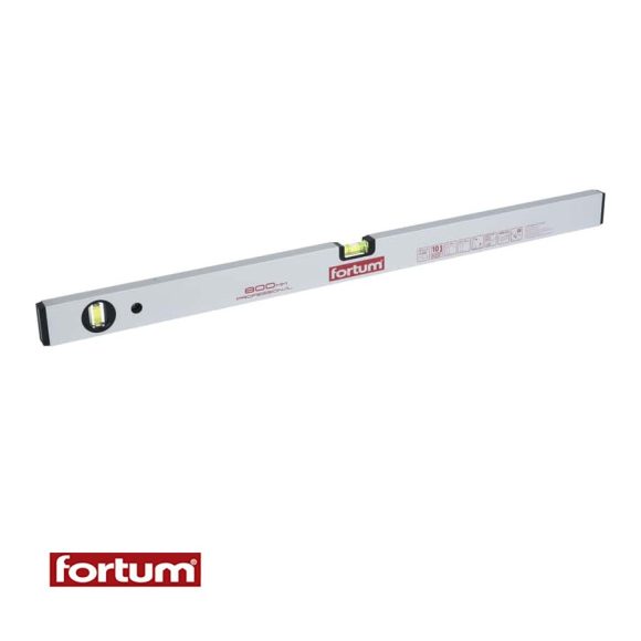 Fortum 4783578 vízmérték (2 libella) (alumínium), 80 cm